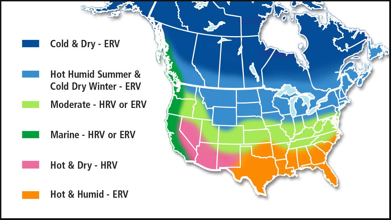 Canada humidity map Map of Canada humidity (Northern America Americas)