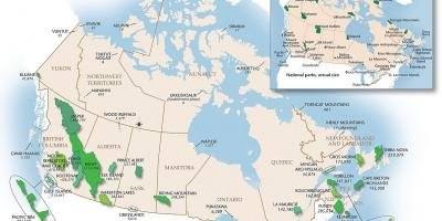 Parks Canada map