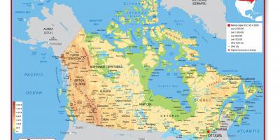 South Canada map
